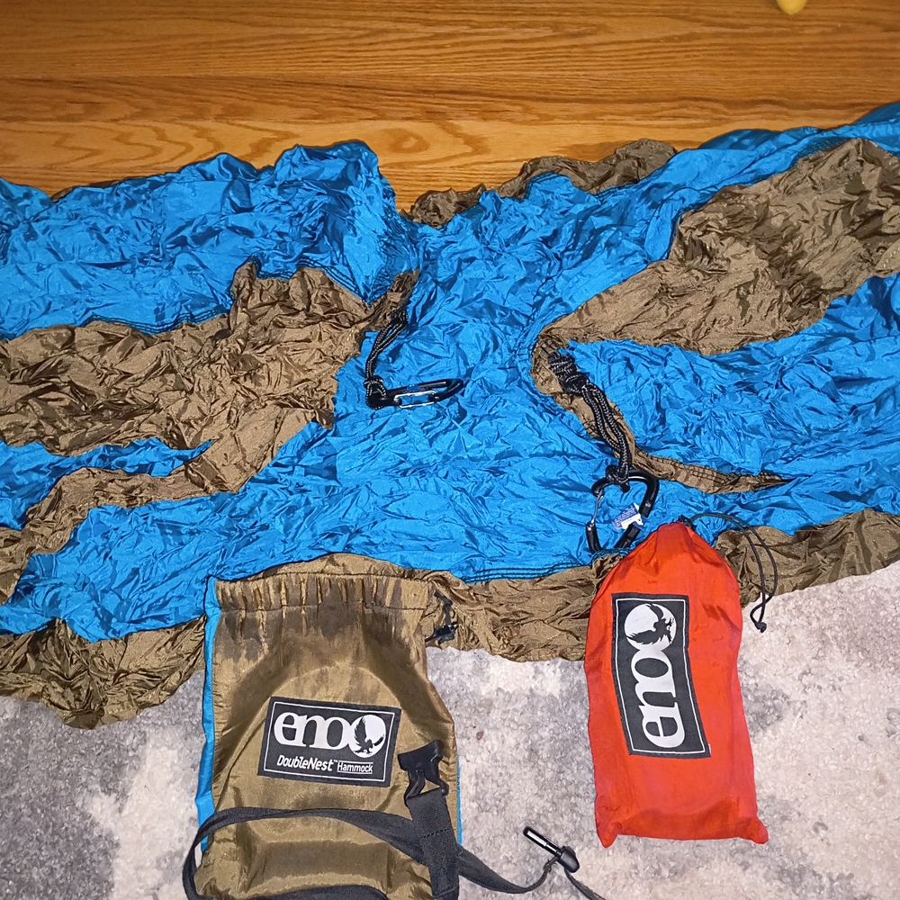 ENO DoubleNest Hammock with Carry Bags